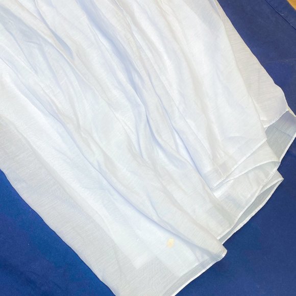 Whimsical Long A-Line Skirt H&M Women's Layered Pleated Chiffon Style - Picture 6 of 10